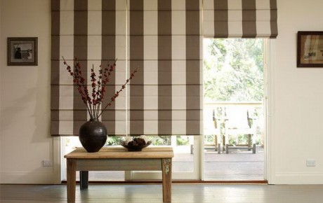 Modern Roman Blinds